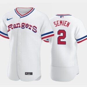 2 Marcus Semien White Throwback Stitched Jersey